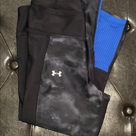 Under Armour Crop Mesh Legging - Picture 2 of 6